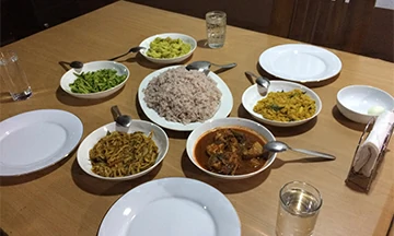 Foods in Sinharaja Forest Reserve